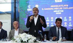 AK Parti Genel Başkan Yardımcısı Yayman Hatay'da konuştu: