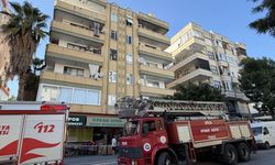 Alanya'da apartman dairesinde çıkan yangın hasara neden oldu