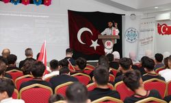 Alanya'da Gazzeli öğrencilerin eğitim mücadelesi konferansta anlatıldı