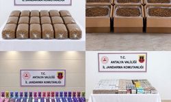 Antalya'da kaçak tütün operasyonları düzenlendi