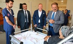 l Sağlık Müdürü Özkan, Elmalı Devlet Hastanesi'nde incelemelerde bulundu