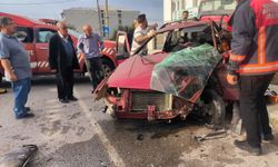 Malatya'da iki otomobil çarpıştı, 2 kişi yaralandı