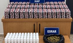 Mersin'de 11 bin 274 sentetik uyuşturucu hap ele geçirildi