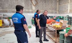 Mersin'de 3 bin 500 kova bozuk turşu ele geçirildi