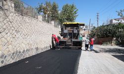 Kahramanmaraş Onikişubat Kâtip Çelebi Caddesi Asfaltlıyor