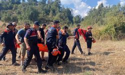 Kahramanmaraş’ta Şelale Kanyonu’na düşen vatandaş kurtarıldı