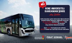 Kahramanmaraş’a Yeni Gelen Üniversiteliler İçin Otogardan Ücretsiz Ring Desteği