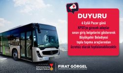 Kahramanmaraş’ta KPSS Adaylarına Ücretsiz Ulaşım Desteği