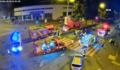 Kahramanmaraş’ta feci kaza kamerada: 1 ölü 3 yaralı