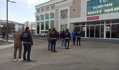 Elbistan’da uyuşturucu taciri 4 kişi tutuklandı