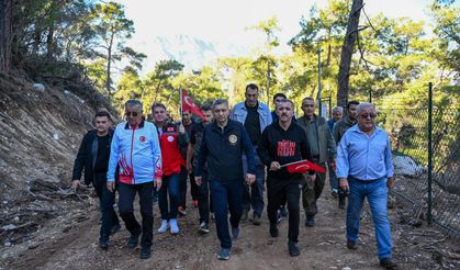 Topçu Yüzbaşı Mustafa Ertuğrul Aker Kemer'de anıldı