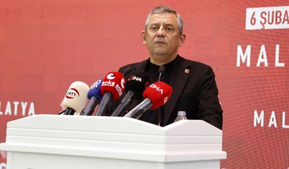 CHP Genel Başkanı Özel, Malatya'da temel atma törenine katıldı