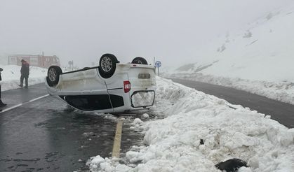 Kahramanmaraş’ta kontrolden çıkan araç takla attı: 2’si çocuk 6 yaralı