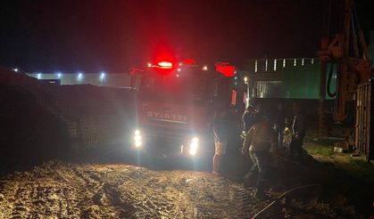 Hatay'da şantiyedeki konteynerde çıkan yangında 1 işçi hayatını kaybetti