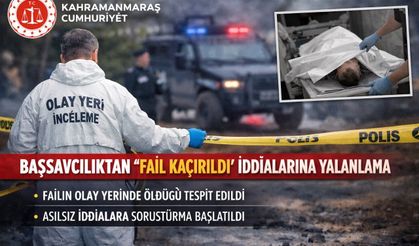 Başsavcılıktan “fail kaçırıldı” iddialarına yalanlama