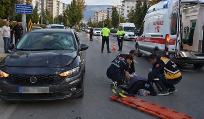Kahramanmaraş’ta Otomobilin Çarptığı Kadın Yaralandı