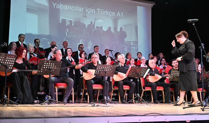 Halk Eğitim Merkezi'nde aldıkları müzik eğitiminin ardından konser verdiler