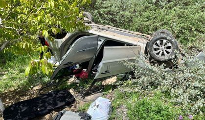 Kahramanmaraş’ta otomobil takla attı: 1 ağır 4 yaralı