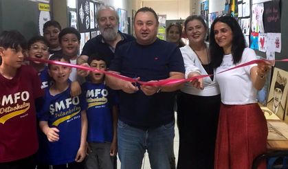 Adana'da öğrencilerin hazırladığı resimler sergilendi
