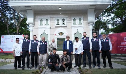 Endonezya'da Es-Seyyid Osman Hulusi Efendi hayır çeşmesi hizmete açıldı