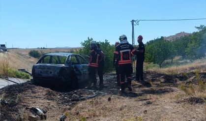 Malatya'da takla atan otomobildeki 1 kişi öldü, 1 kişi yaralandı