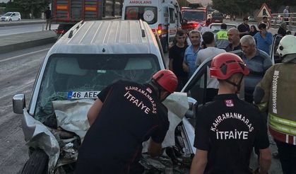 Kahramanmaraş’ta Zincirleme Trafik Kazası: 4 Kişi Yaralandı