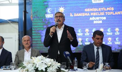 AK Parti Genel Başkan Yardımcısı Yayman Hatay'da konuştu: