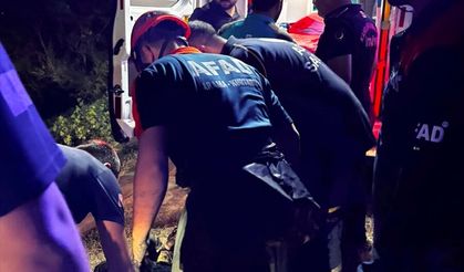 Kahramanmaraş'ta bataklığa saplanan kişi kurtarıldı