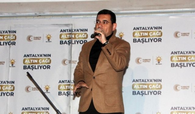 Antalya Büyükşehir Belediye Başkan adayı Tütüncü, Serik'te iftar programında konuştu: