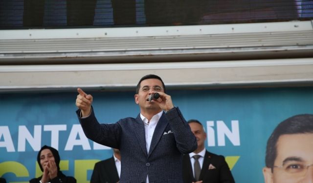 Cumhur İttifakı Antalya Büyükşehir Belediye Başkan adayı Tütüncü Gazipaşa'da vatandaşlarla buluştu: