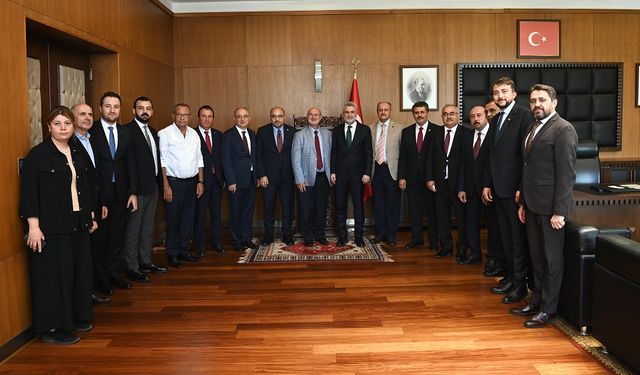 Başkan Görgel, TUSAŞ Başkanı Vardan’ı ağırladı