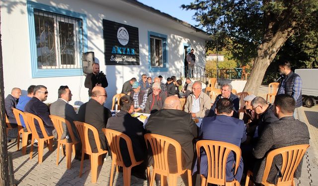 Başkan Akpınar Akyar’da Vatandaşlarla Buluştu