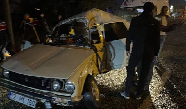 Malatya'daki trafik kazasında 2 kişi yaralandı