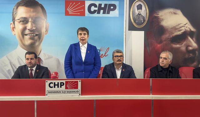 CHP Genel Başkan Yardımcısı Şahbaz, Hatay'da konuştu: