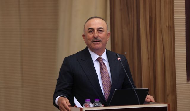 TBMM NATO Parlamenter Asamblesi Türk Delegasyonu Başkanı Çavuşoğlu, Antalya'da konuştu: