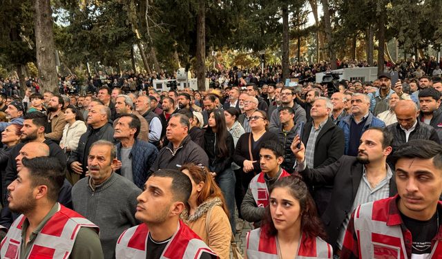 CHP Grup Başkanvekili Ali Mahir Başarır Hatay'da konuştu: