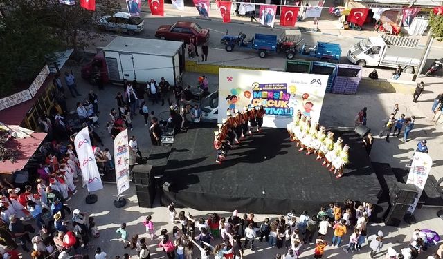 Gülnar'da 2. Uluslararası Mersin Çocuk Festivali düzenlendi