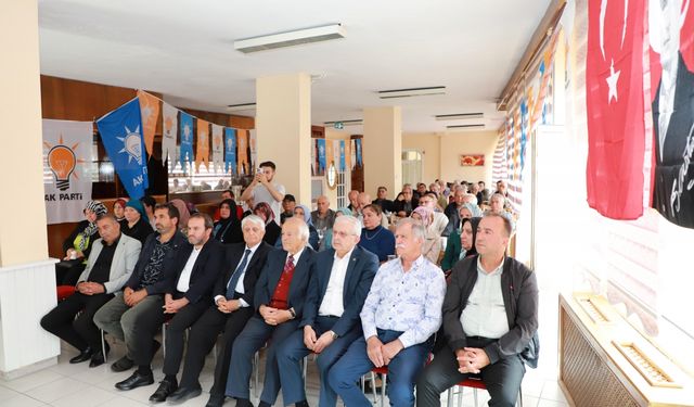 AK Parti Akseki İlçe teşkilatı bir araya geldi