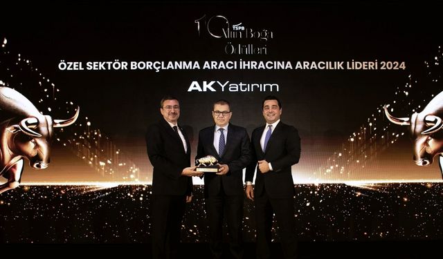 Ak Yatırım TSPB Altın Boğa Ödülleri'nde iki ödül aldı