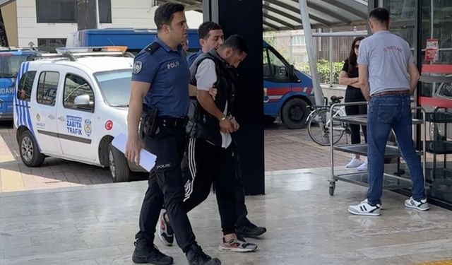 Alanya'da makilik alanda yangın çıkardığı iddiasıyla yakalanan zanlı tutuklandı