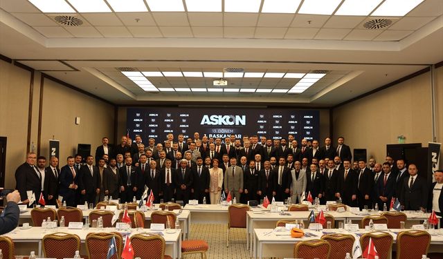 ASKON Antalya Şube Başkanı Kacar'a "İşbirliği ve Ortaklık Başarı" ödülü