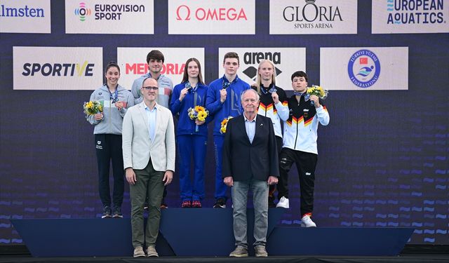 Avrupa Su Sporları Atlama Şampiyonası'nda 5. gün tamamlandı