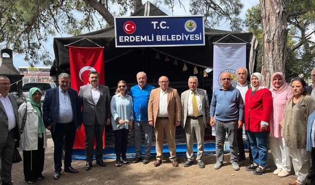 Gülnar'ın yöresel lezzetleri Erdemli'de tanıtıldı