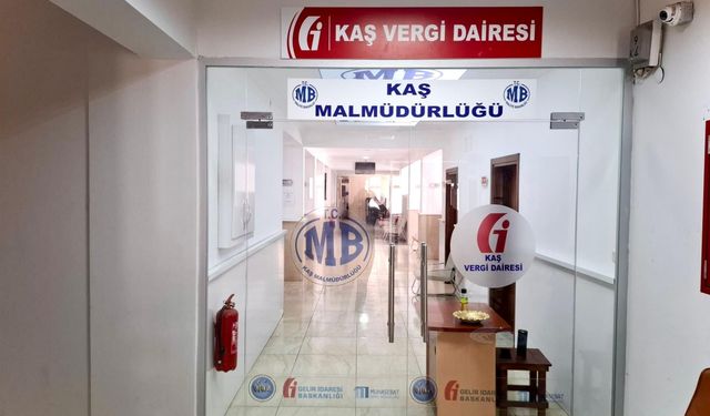 Kaş, Finike ve Gazipaşa'da vergi dairesi açıldı