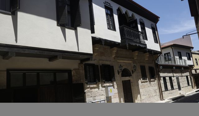 Mersin'de restore edilen eski Tarsus evi turizme kazandırıldı