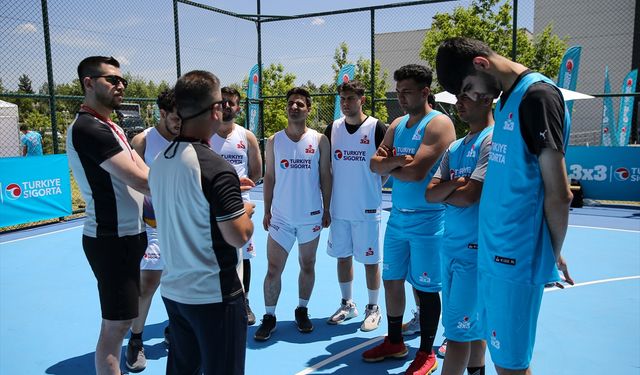 Türkiye Sigorta 3x3 Basketbol Turnuvaları'nın Kahramanmaraş ve Adıyaman etapları başladı