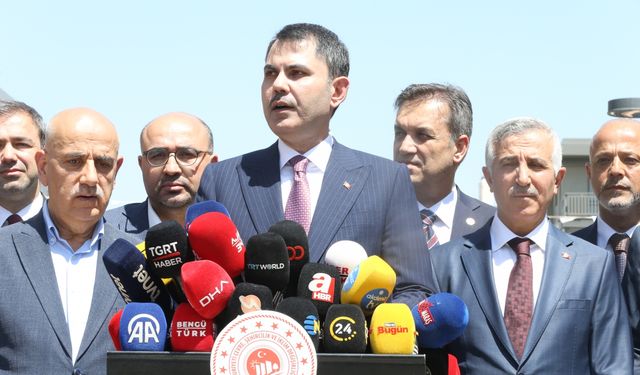 Çevre, Şehircilik ve İklim Değişikliği Bakanı Kurum, Kahramanmaraş'ta konuştu: