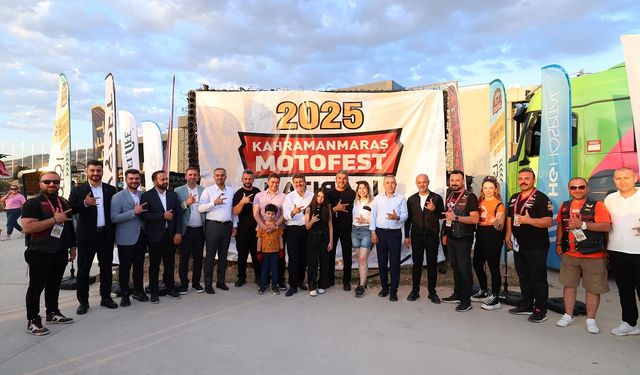 Kahramanmaraş Motofest tüm hızıyla devam ediyor