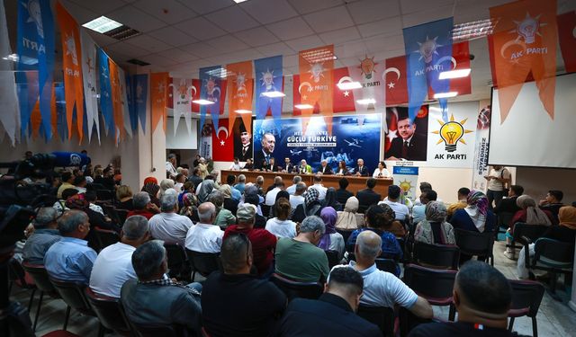 AK Parti Genel Başkan Yardımcısı Belgin Uygur, Mersin'de konuştu: