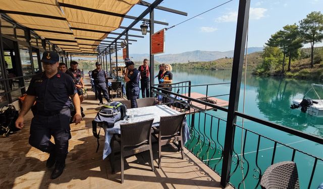 Antalya'da baraj gölüne giren kişi boğuldu